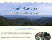 Tablet Screenshot of judithminterlcsw.com